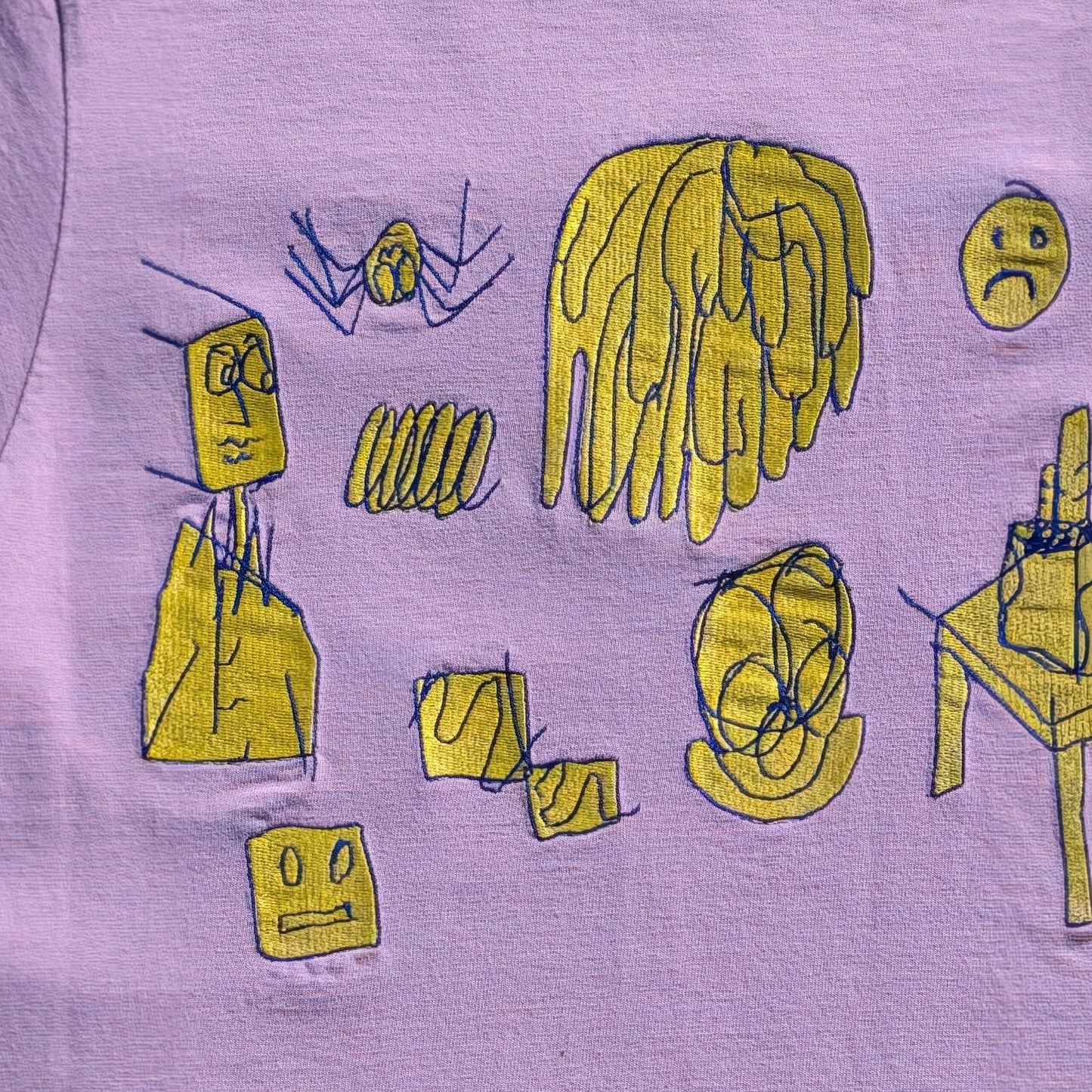 Doodle Purple