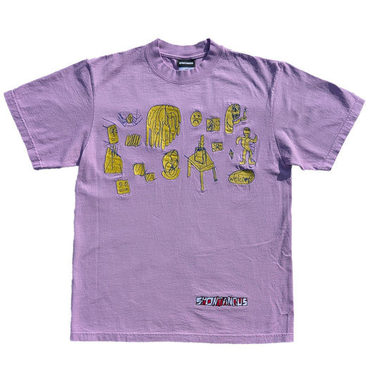Doodle Purple