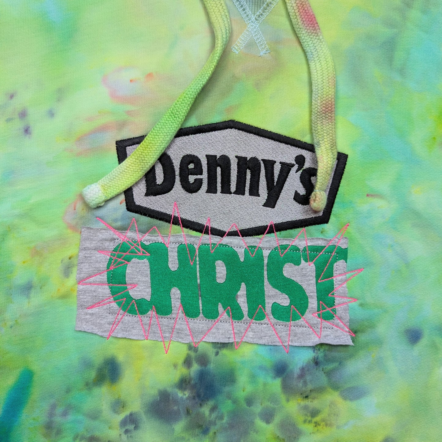 Denny's Christ/Jason Emoji Hoodie